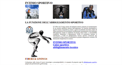 Desktop Screenshot of intimo-sportivo.mico.it