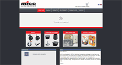 Desktop Screenshot of mico.gr